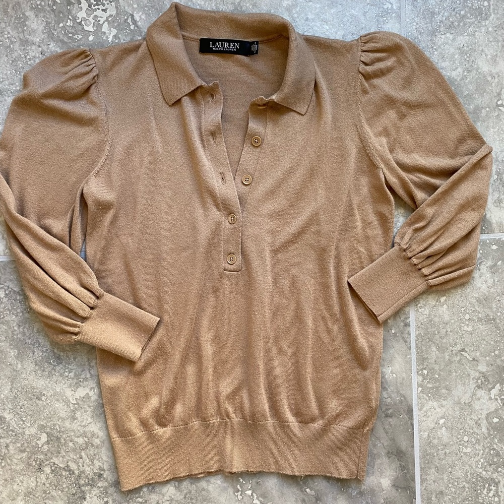 Ralph Lauren tan Sweater